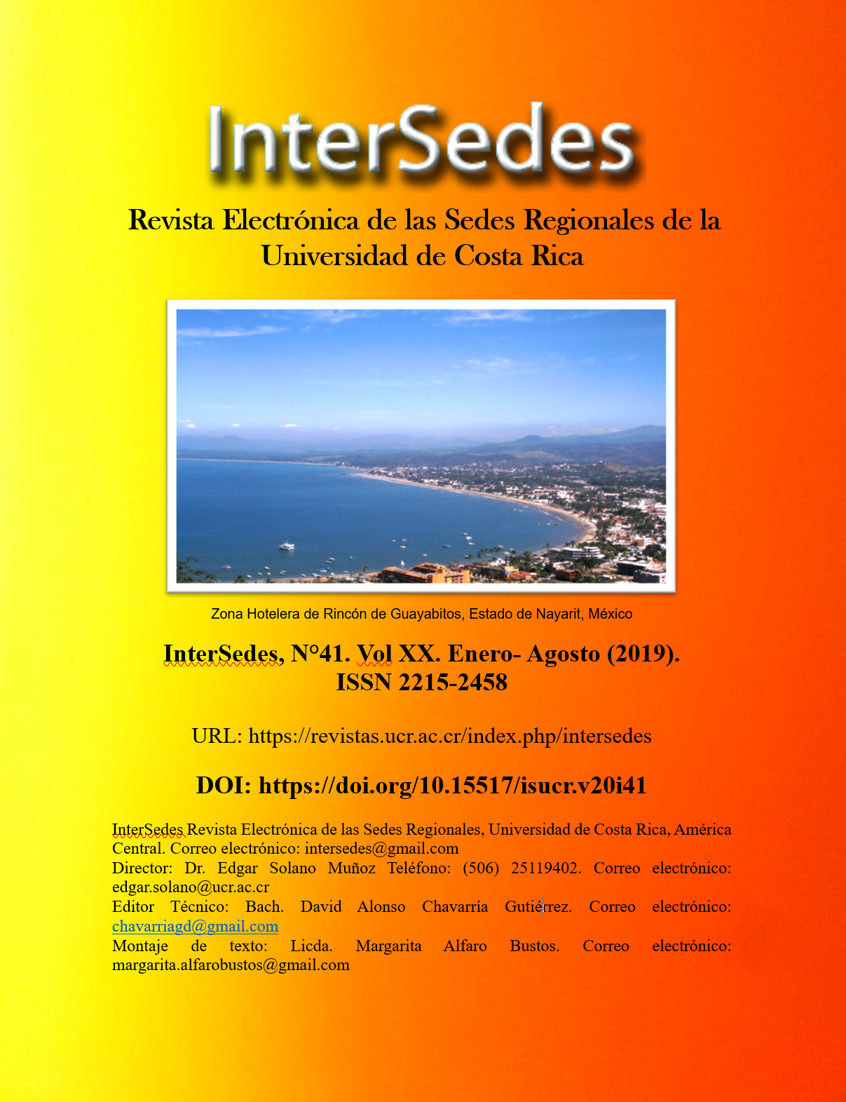 Vol. 20 Núm. 41 (2019)